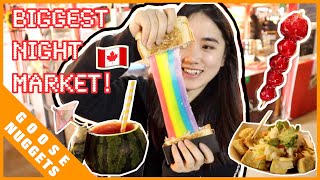 Biggest Night Market Richmond in North America Must Eats Good Eats Don't Eats. 北美最大的夜市 有什麼好吃的？食物要多貴？