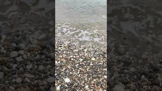 sounds of the sea,  stones and 🌊 waves - nature beach