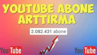 Youtube Abone Arttırma #1