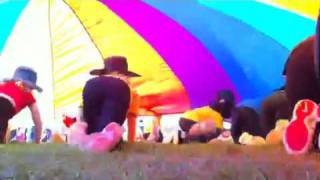 Moto's school sports day - parachute 1