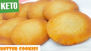 بسكويت الزبدة كيتو 3دقائق بدون دقيق ولا سكر 4مكونات فقط مع الاء | KETO COOKIES SUPER DELICIOUS