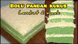 Resep Bolu Pandan Kukus yg super lembut, empuk dan super enaak#bolu#bolukukus#bolupandansantan