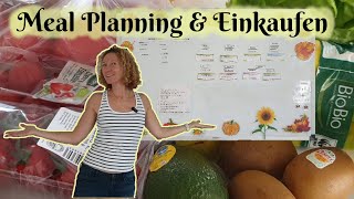 Meal Planning und Einkaufen