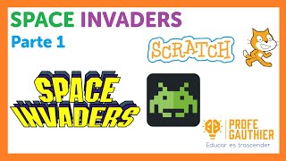 🟠Curso gratuitos de videojuegos con Scratch Space Invaders🕹️ - Parte 1 Paso a paso