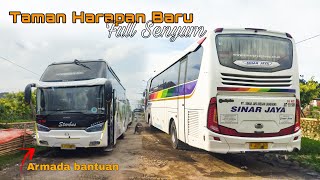 H-2 Lebaran | Agen Bus Po.Sinar Jaya Taman Harapan Baru Full Senyum..