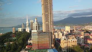 View on Batumi from the Hilton Hotel 20th floor