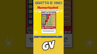 Gratta e vinci Numerissimi: come funziona e dove trovarlo #shorts #shortsvideo