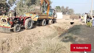 JCB And Massey Tractor Fight