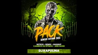 Pack De Remix Octubre 2023 (Dj Kapulina)