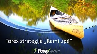 Forex strategija "Rami upė" - skalpingas be blaškymosi