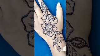 Beautiful ❤️Flower Mehndi Design #shorts #mehndi #mehndidesign#viralvideo #viral #henna#flowermehndi