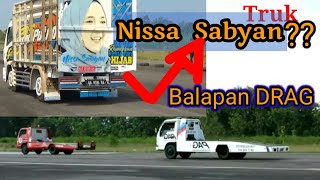 Balapan Truk Nissa Sabyan ?? || Drag Race Truck in Jogjakarta Indonesia