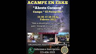 1er ACAMPE en ERKS - Campo El Peregrino .Córdoba.Organizan Arista y El Caminante