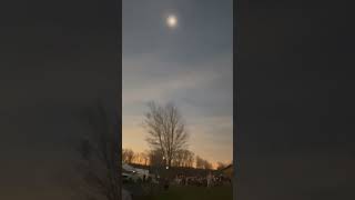 The Solar Eclipse #eclipse #moon#shorts#ohio #2024