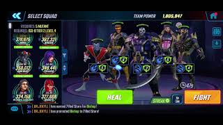 Marvel Strike Force Incursion II Mutant Boss Set myself up for failure for my teammates to succeed