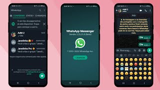 ☄️SAIU! NOVO WHATSAPP LITE COM REAÇÕES E COM AVATAR ATUALIZADO 2022