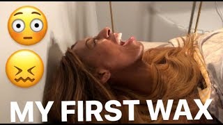 MY FIRST V-STEAM AND BRAZILIAN WAX!- SUPER SCARY