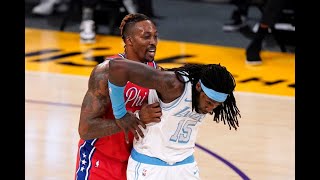 Dwight Howard Fights Montrezl Harrell After Disrespecting Him