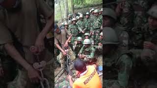 SEKOLAH KOMANDO KORPASGAT T.A 2021 AKT.45 #short kopaskhas tni au #instruktur vertical rescue