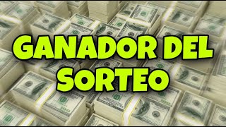 GANADOR DEL SORTEO!!