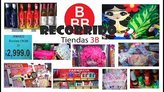 ¡3B TIENDA RECORRIDO/¡Recorrido por tiendas 3B!😄¡precios excelentes/¡tienda 3b abril  juguetes