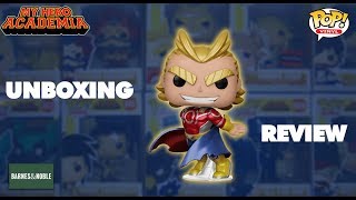 Barnes & Noble Exclusive Metallic Silver Age All Might Funko Pop Unboxing! | My Hero Academia