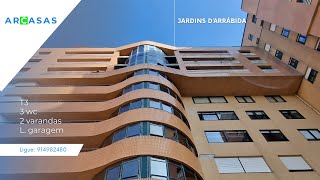 Apartamento T3 com 2 varandas e lugar de garagem nos Jardins d´Arrábida, Vila Nova de Gaia