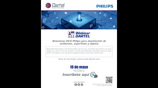 Webinar Dartel Electricidad - Soluciones UV-C Philips para desinfección de ambientes