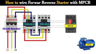 Wiring Made Easy: Forward/Reverse Starter Guide @EEEAnimations24