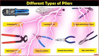 Pliers Types|| Different Types of Pliers