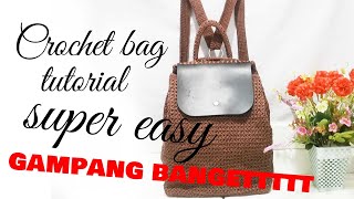 Tutorial Cara Membuat Tas Ransel Dengan Tutup Kulit Sintetis