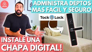 Así funciona una chapa digital | Rentas vacacionales en Mazatlán | @tocklock