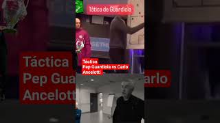 Táctica Pep Guardiola vs Carlo Ancelotti #futbol #analisistactico #sistemasdejuego #soccer #gol