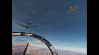 Formation Flying and AAR with the WOLF PACK! (PART 1)