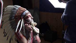 Making Of Indianer Extrem Make Up Schlangen Fotoshooting