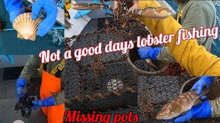 FISHING For Lobsters. And missing pots