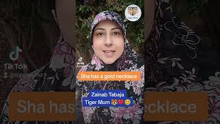 #tigermum#zainabtabajaعقد أو قلادة باللّغة الانجليزية ،جمل قصيرة لتعلّم الانجليزية للمبتدئين