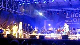 ALEXANDRA STAN @ Concerto pro Moratti piazza Duomo