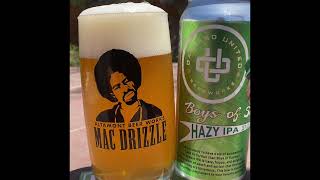 Pour confessions ~Oakland United Beer works Oakland A’S Boys of summer Hazy IPA