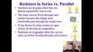 Electric Power, Resistors in Series and Parallel Circuits