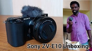 Sony ZV-E10 Unboxing @realistictravelogue with Arun Raj