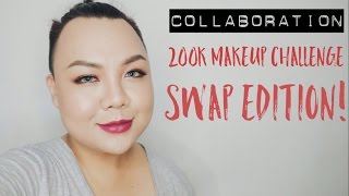 200K Makeup Challenge SWAP EDITION | Endi Feng | Collaboration