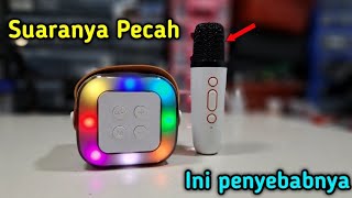 TERNYATA INI PENYEBAB SUARA SPEAKER BLUETOOTH Y1 INI PECAH #speakermurah #speakeraktif