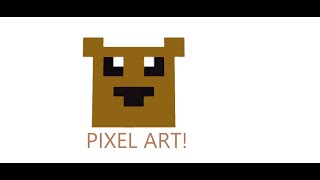 🐻Bear Pixel Art🐻(process included)