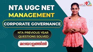 Corporate Governance | NTA UGC NET Management | NTA Questions Solved | Classroom & Online Classes