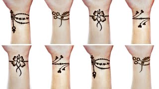 New year special bracelet mehndi design 2024 | Latest New year mehndi designs |