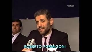 1989: 18° congresso della Democrazia Cristiana. De Mita, Goria, Formigoni, Orlando, Iervolino