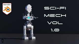 how to make transformers robot like a professional I Sci-Fi robot modeling in blender-mds design