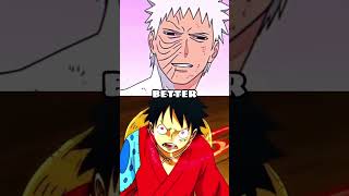 obito vs luffy #obitouchiha #obito #luffy #zoro #onepiece #naruto #anime #whoisstrongest #nosimp