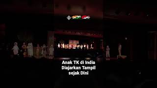 Hebat! Diajarkan Tampil Sejak TK #india #indonesia #shortvideo #indindoproject #anakindia